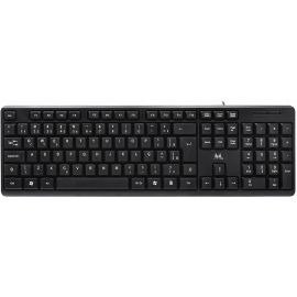 Teclado Mtek KB-8187-PT USB - Negro (Portugués)