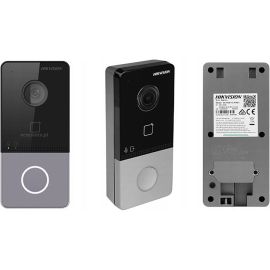 Video Portero Hikvision DS-KIS603-P 7" - Negro 