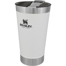Copo de Cerveja Stanley Classic Beer Pint com Tampa + Abridor - Branco 473mL