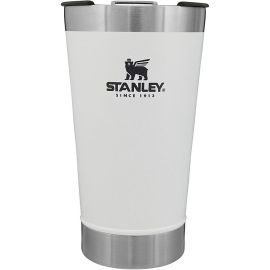 Copo de Cerveja Stanley Classic Beer Pint com Tampa + Abridor - Branco 473mL