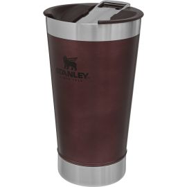 Copo de Cerveja Stanley Classic Beer Pint com Tampa + Abridor - Bordo 473mL
