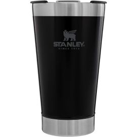 Copo de Cerveja Stanley Classic Beer Pint com Tampa + Abridor - Preto 473mL
