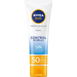 Protetor Solar Nivea Sun Facial Control Antibrilho FPS 50 - 50mL