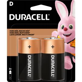 Pila Alcalina Duracell Tipo D - 2 unidades 	