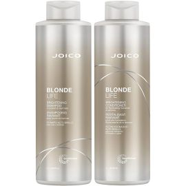 Kit Joico Blonde Life Brightening Duo Shampoo 1L + Condicionador 1L