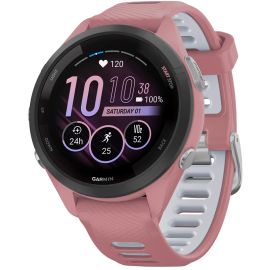 Reloj Smartwatch Garmin Forerunner 265S - Pink/Whitestone (010-02810-05)
