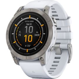 Reloj Smartwatch Garmin Epix Pro (Gen 2) Sapphire 51 mm - Titanium/Whitestone (010-02804-10)