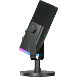 Micrófono Gamer Fifine AM8B RGB USB-C/XLR - Negro 
