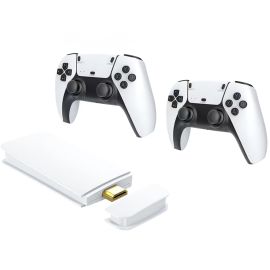 Consola Blulory M15 Pro Game Stick 4K con 2 Controles - Blanco