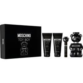 Kit de perfume Moschino Toy Boy EDP - Masculino 4 peças