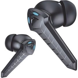 Fone de Ouvido Gamer Quanta Snake KRAB QTAGIS10 Bluetooth - Preto