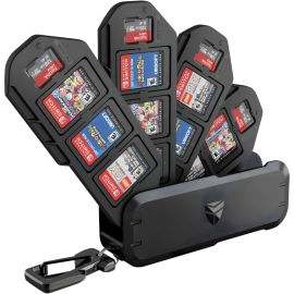 Estuche para Tarjetas de Juegos Dexnor B0CFHB262B de Nintendo Switch - Negro 