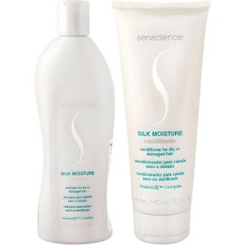 Kit Senscience Silk Moisture Shampoo 280mL + Condicionador 240mL