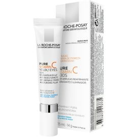 Creme Antirrugas La Roche-Posay Pure Vitamin C para Contorno dos Olhos - 15mL