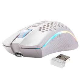 Mouse Inalámbrico Gamer Redragon M808-KS Storm Pro - Blanco