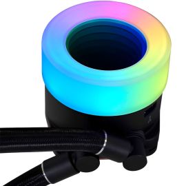 Cooler Liquido Lian Li Galahad II Trinity 360 RGB INFI para CPU - Negro