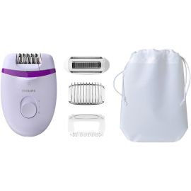 Depiladora Philips Satinelle Essential BRE275/10 - Lilás 5 peças