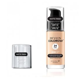 Base Liquida Revlon ColorStay Matte Finish FPS15 Nude 200 - 30mL