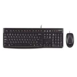 Kit Teclado + Mouse USB Logitech MK120 - Negro (Español)