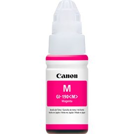 Botella de Tinta Canon GI-190 para Impresoras Canon Pixma - Magenta 70mL