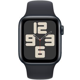 Apple Watch SE 2ª generación (2023) caja de aluminio en medianoche y correa deportiva en color medianoche