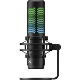 Micrófono Kingston HyperX HMIQ1S-XX-RG QuadCast S RGB USB - Negro