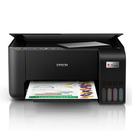Impresora Multifunción Epson EcoTank L3250 3 en 1 Bivolt - Negro 