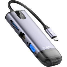 Hub Mcdodo 10 en 1 HU7420 USB-C - Gris