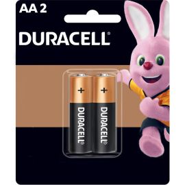 Pila Alcalina Duracell AA - 2 unidades