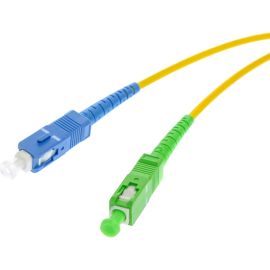 Cable de Conexión de Fibra Óptica Patch Cord LC-UPC a SC-APC Single Mode 3 mm - 2 Metros