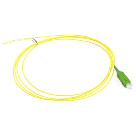 F. Pigtail Trenzado 0.9MM 1M G657A1 SC/APC - Amarillo 