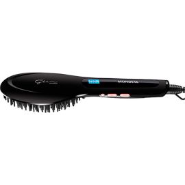 Escova Modeladora Mondial Glam Pro EA-04 220v - Preto/Rosa 