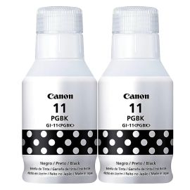 Botella de Tinta Canon GI-11 BK 135mL- Negro 2 unidades 