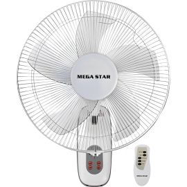 Ventilador de Parede Mega Star FAN1820P 75 W - Preto