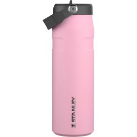Garrafa Térmica Stanley Aerolight Flip Straw Messi com Bico e Alça - Rosa 710mL