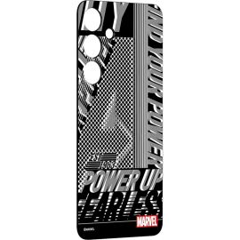 Cartão Samsung Flipsuit GP-TOS921HIJBW Marvel Avengers para Capa Galaxy S24 - Preto