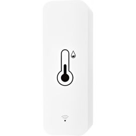 Sensor de Temperatura e Umidade Moes ZSS-WSS-FL-TH-A - Branco