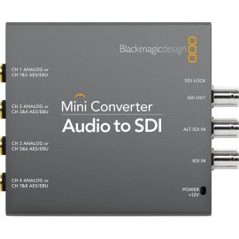 Micro Conversor Micro Blackmagic de Áudio para SDI (CONVMCAUDS2)