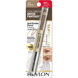 Lápis para Sobrancelhas Revlon ColorStay Brown Fantasy 2 em 1 001 Blonde Cendré