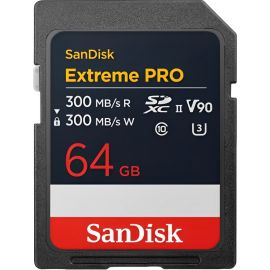 Cartão de Memória SD SanDisk Extreme Pro 300-300 MB/s U3 V90 UHS-II