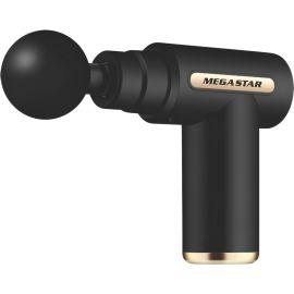 Massageador Elétrico Mega Star FMA9 - Preto/Dourado