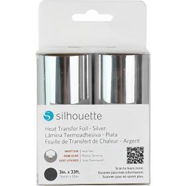 Folha de Transferência Silhouette para Curio 2 FOIL-TRANS-SVR - Prata