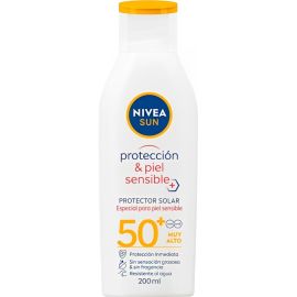 Protetor Solar Nivea Sun Proteção & Pele Sensível FPS 50 - 200mL