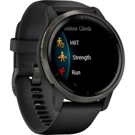 Relógio Smartwatch Garmin Venu 2 - Black Slate Bezel (010-02430-11)