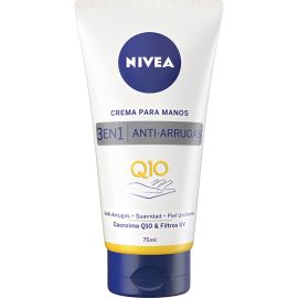 Creme para Mãos Nivea Q10 Antienvelhecimento 3 em 1 - 75mL