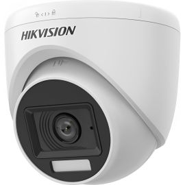 Câmera de vigilância Hikvision Turret DS-2CE76K0T-LPFS 3K - Branco/Preto