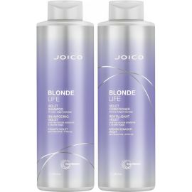 Kit Joico K-Pak Blonde Life Violet Duo Shampoo + Condicionador - 1L