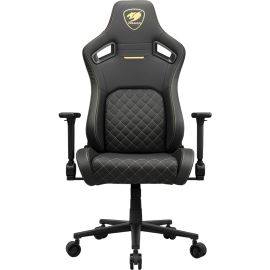 Cadeira Gamer Cougar Defender 4D - Preto/Dourado