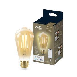 Lampara LED Smart Philips Pera Wiz Vintage 7W  E27 ST64 