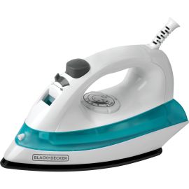 Ferro a Vapor Black+Decker Quick ‘N Easy IRBD100CL 1100 W 220v - Branco/Turquesa